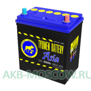 Купить аккумулятор Tyumen Battery Asia 40 в Москве