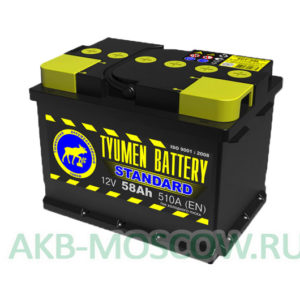Купить аккумулятор Tyumen Battery STANDARD 58 в Москве