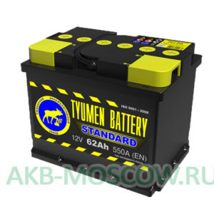 Купить аккумулятор Tyumen Battery STANDARD 62 в Москве