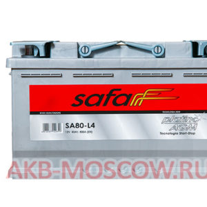 Купить аккумулятор SAFA SAFA AGM 80 в Москве