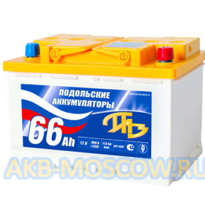 Купить аккумулятор Подольский аккумулятор 66 в Москве